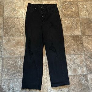 Juniors black jeans